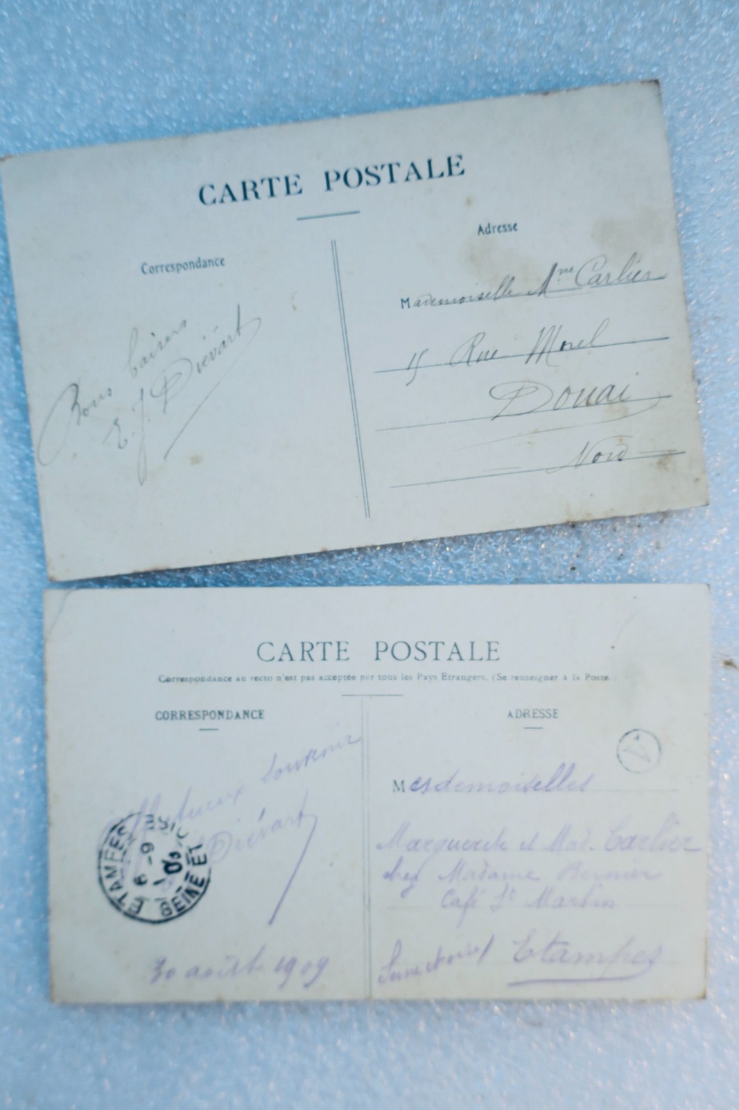 CLASTRES église & rue de chapitre - La Librairie Antique