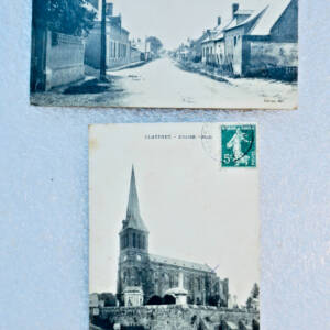 CLASTRES église & rue de chapitre