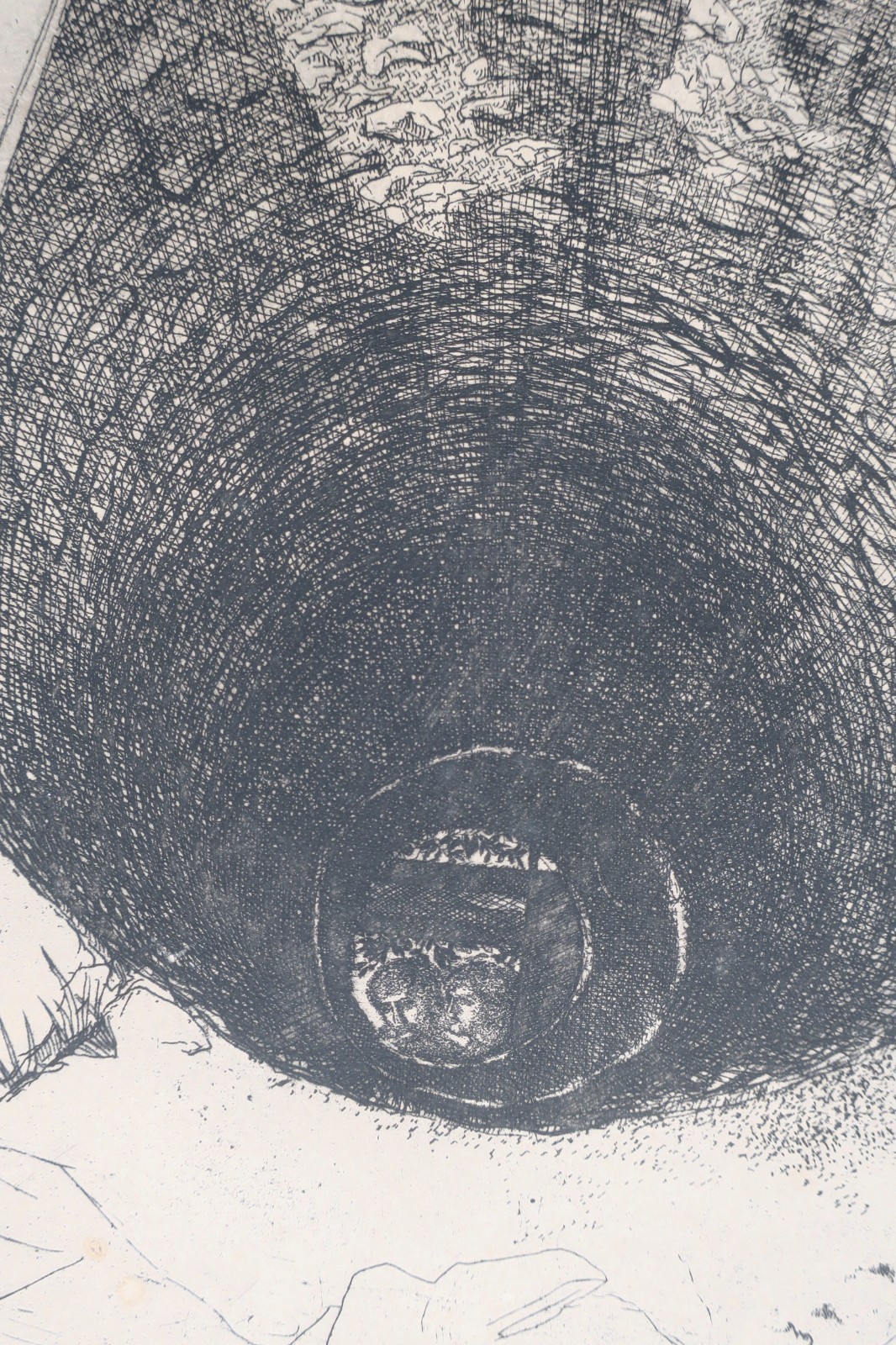 Claude Grobéty eau-forte 1972 - La Librairie Antique