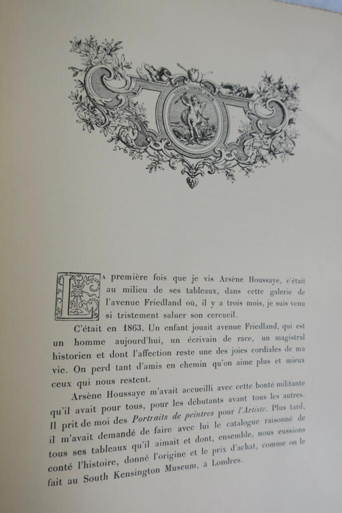Auction catalog of paintings, pastels, drawings and miniatures