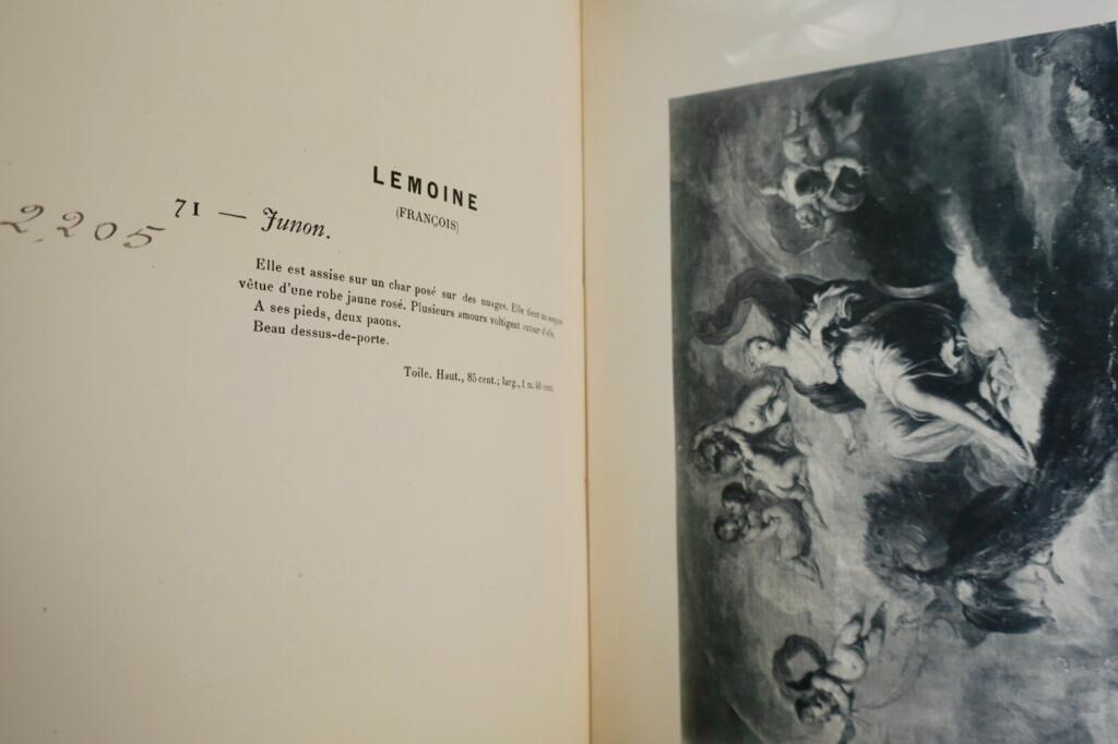 Auction catalog of paintings, pastels, drawings and miniatures