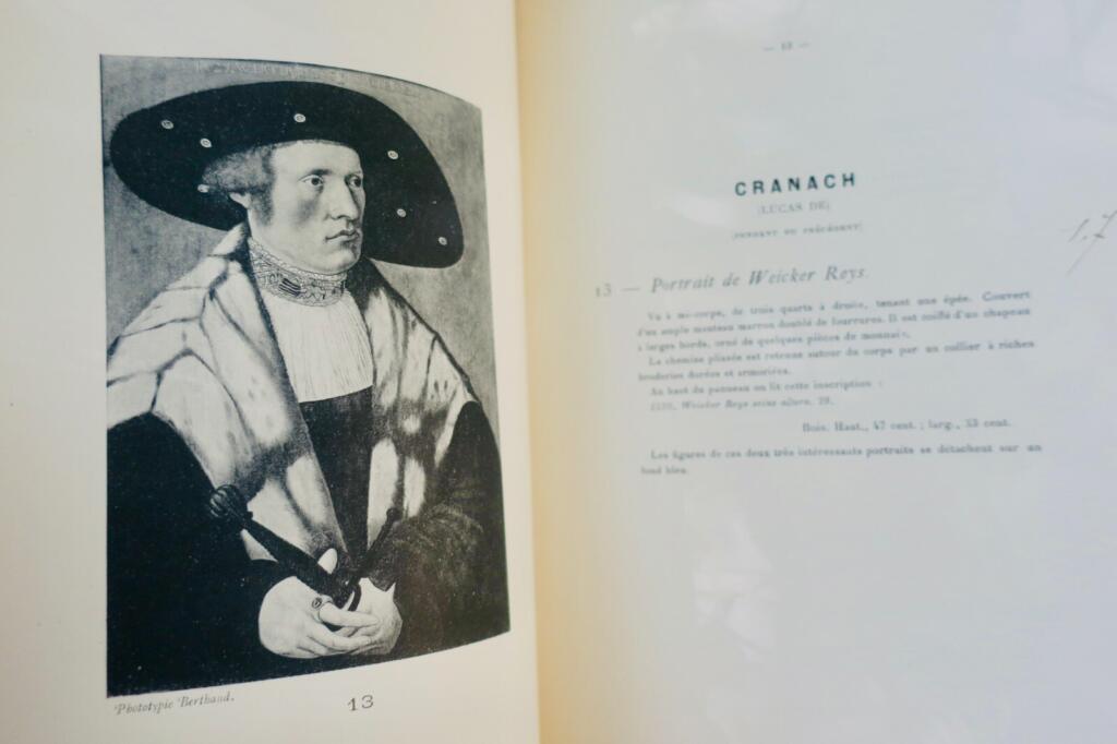 Auction catalog of paintings, pastels, drawings and miniatures
