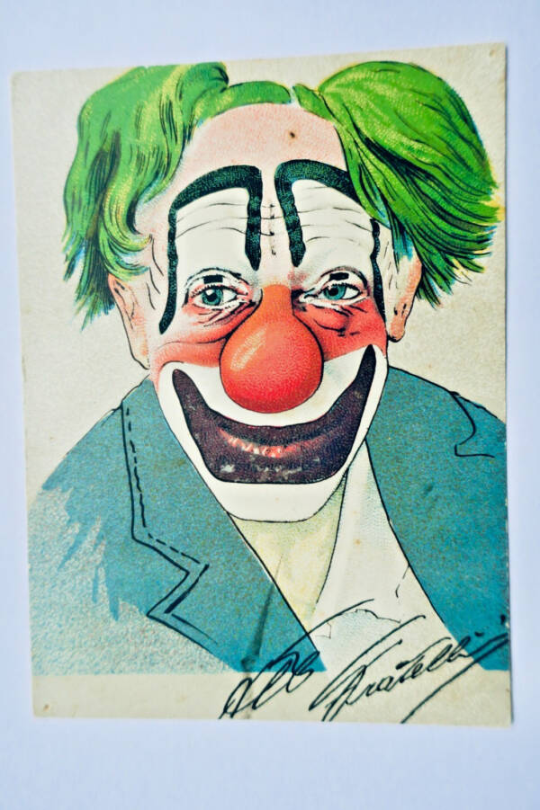 Clown François Fratellini 2 cartes-postales