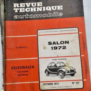 Coccinelle Revue Technique Automobile Volkswagen Coccinelle 1972 utilitaire