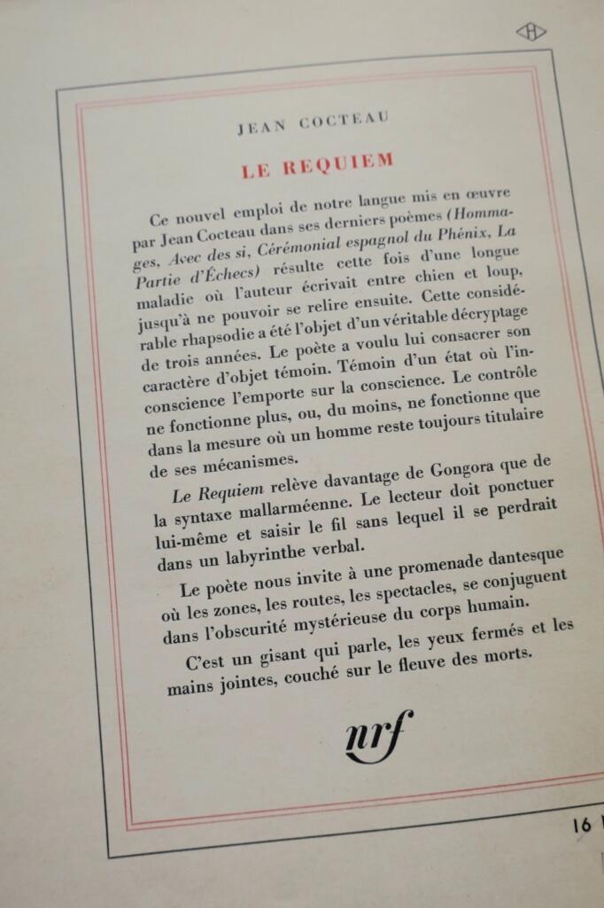 Requiem - Poetry and Reflection