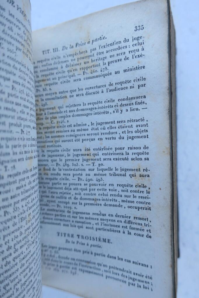 COD huit codes en miniature. Avec indications de leurs articles correlatifs 1833