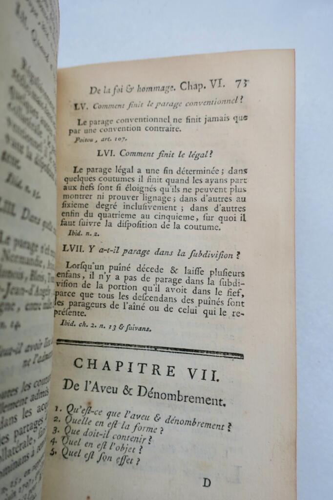 Feudal Law and Seigneurial Rights Compendium
