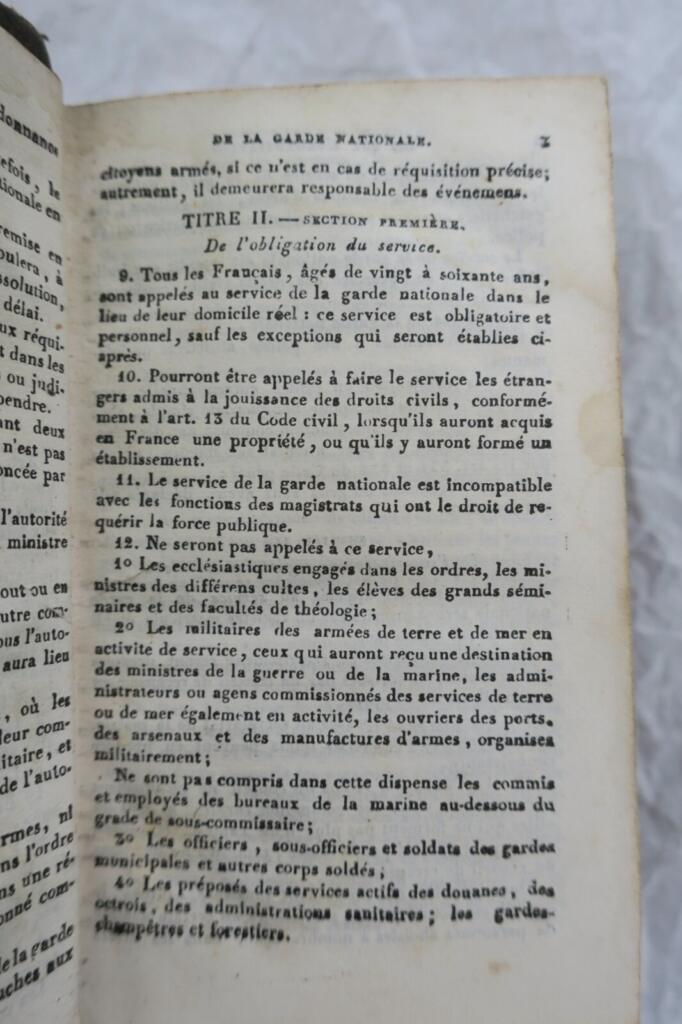 French Miniature Codes