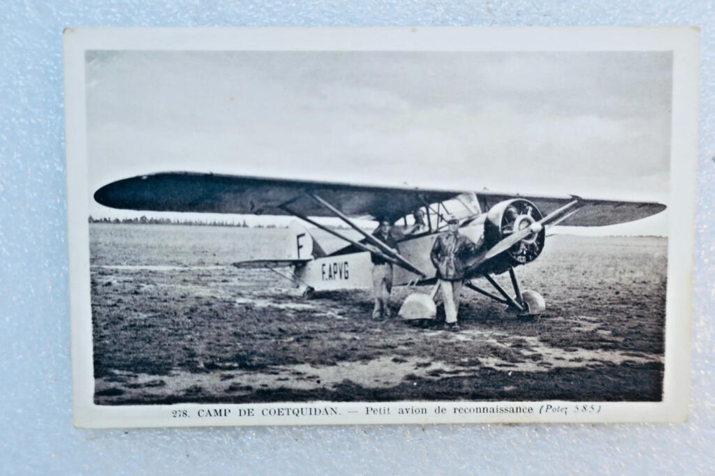 Coëtquidan camp avion POTEZ