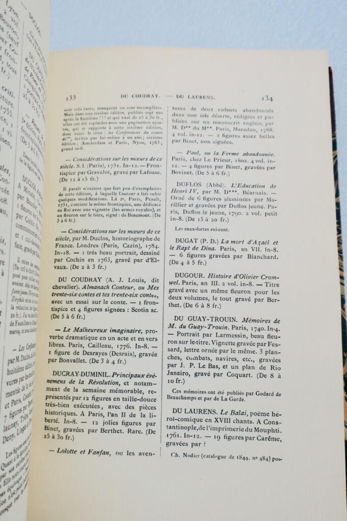Sammlerhandbuch für Vignetten-Bücher des 18. Jahrhunderts