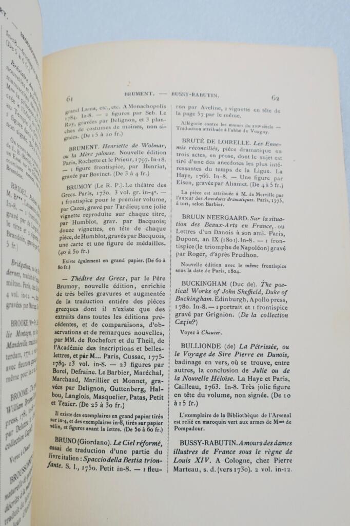 Sammlerhandbuch für Vignetten-Bücher des 18. Jahrhunderts