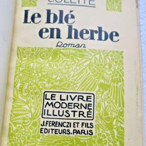 Colette Le blé en herbe
