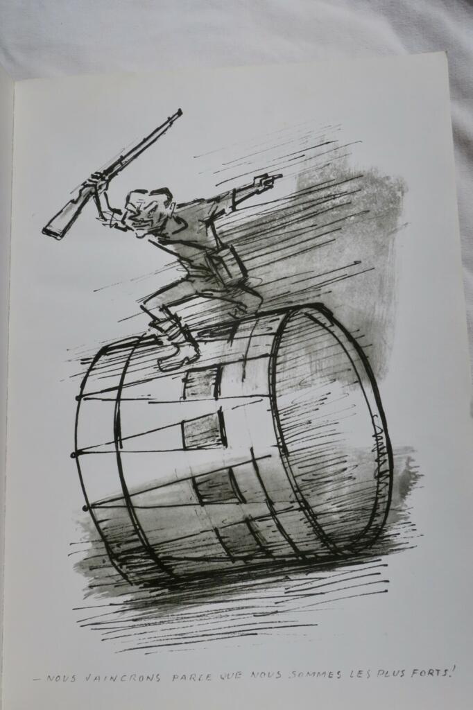 Humorvolle Kunst von Krieg bis Frieden