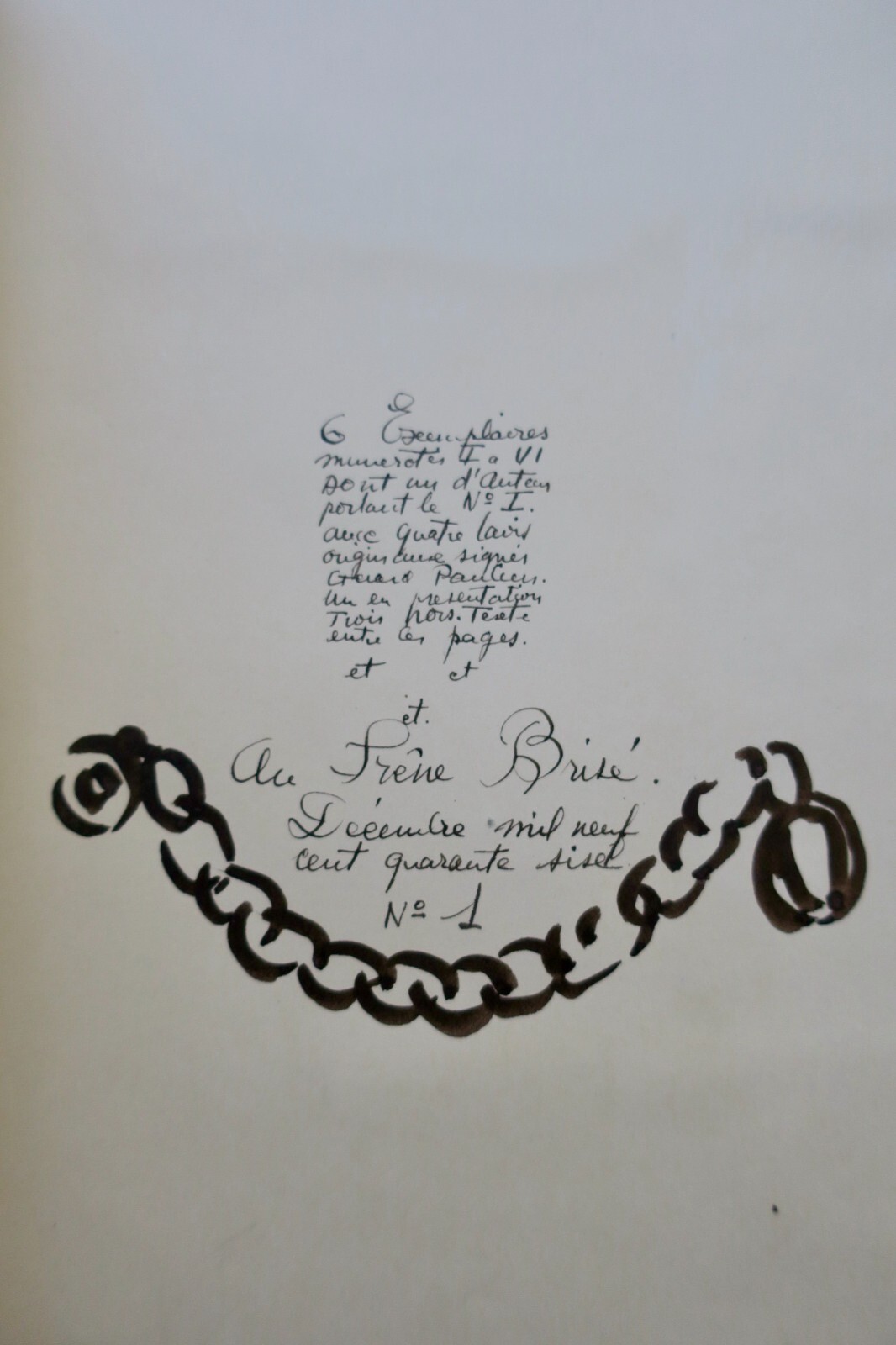 Collaboration Beaufort Les pierres de la Bastille Frêne 1946 – Image 4
