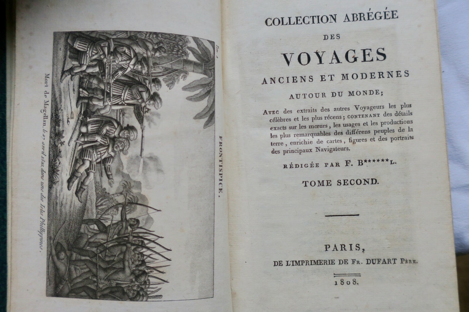 Collection abrégée des Voyages Anciens et Modernes autour du Monde 1808 – Image 11