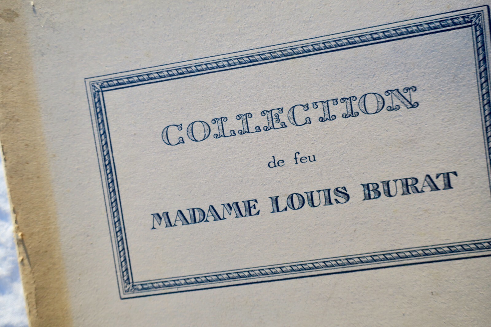 艺术品拍卖总结<span class="lla-card-orig-wrap"><span class="lla-card-orig">❦ Collection Burat GALERIE CHARPENTIER COLLECTION DE FEU MADAME LOUIS BURAT 1937</span></span> - La Librairie Antique