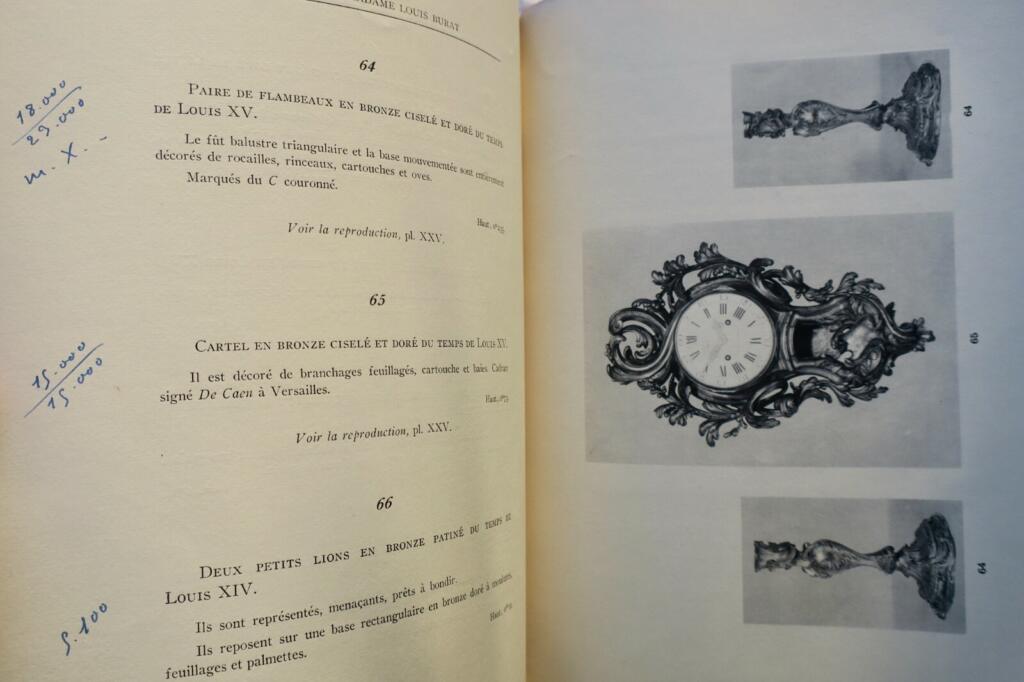 Burat-Sammlung - Charpentier-Galerie Auktion 1937