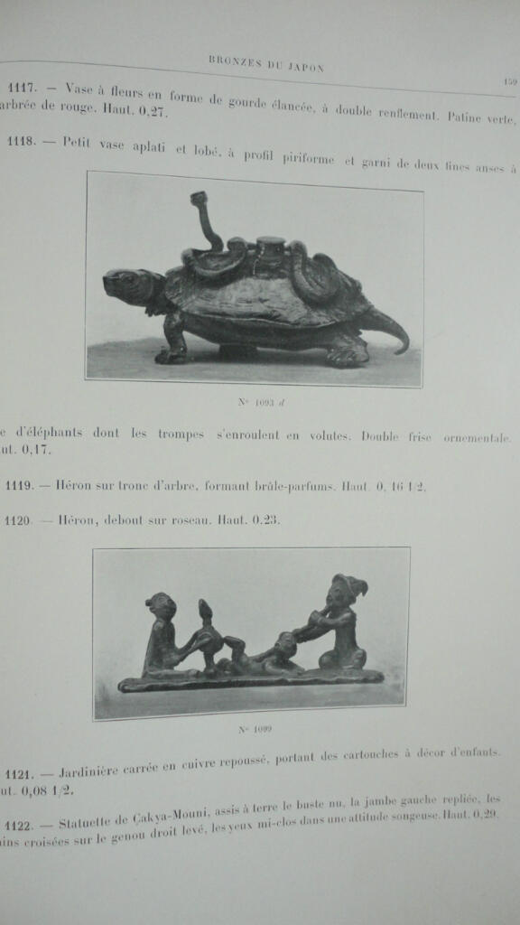 Collection Ch. Gillot 1904 2/2 objets d&rsquo;arts et peintures d&rsquo;extrème orient