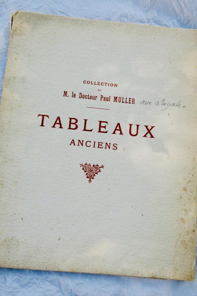 Auktionskatalog alter Gemälde aus der Muller-Sammlung