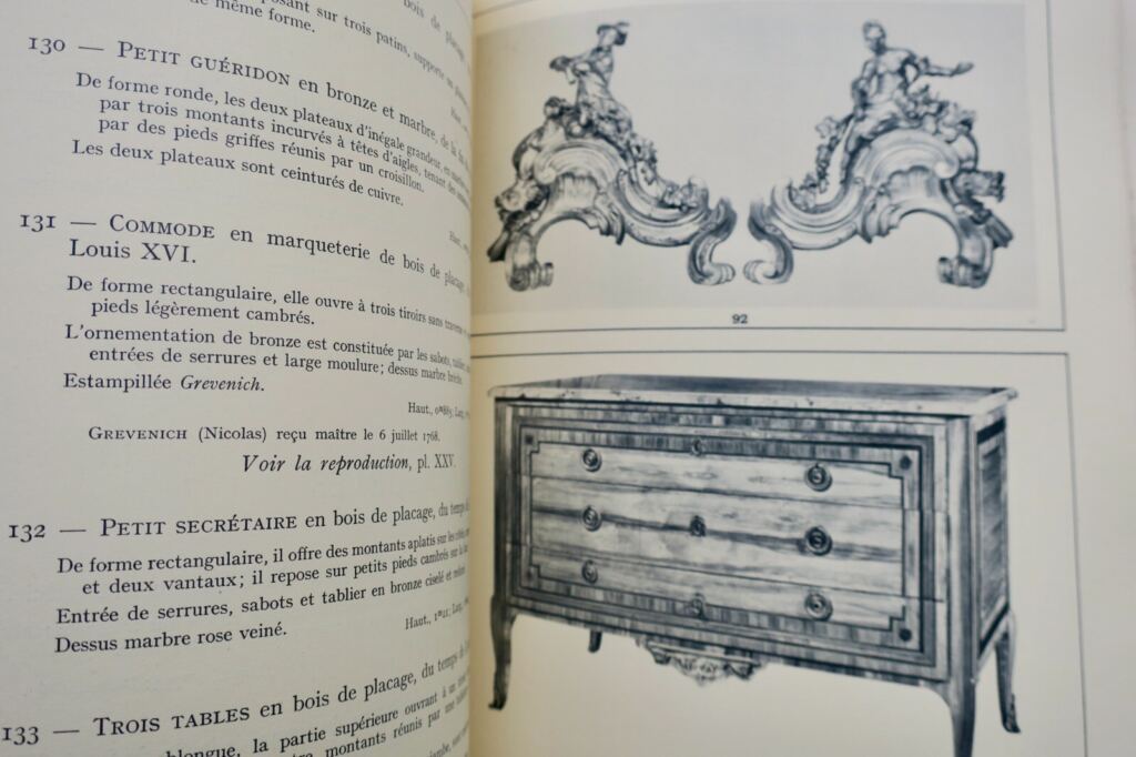 Collection DENISE BOAS OBJETS D’ART ET D’AMEUBL…1937