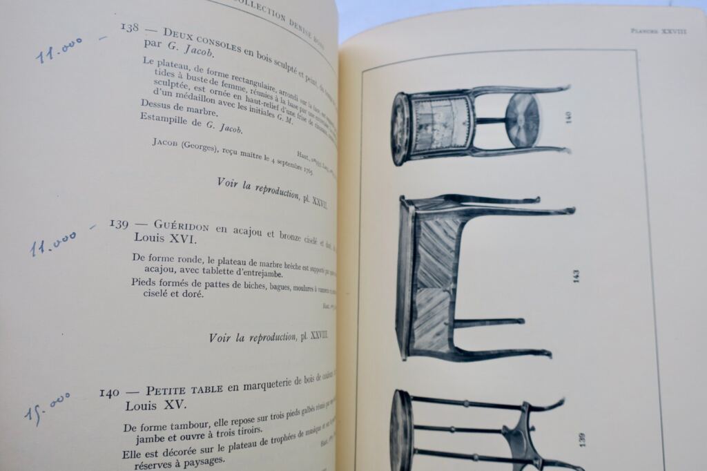Collection DENISE BOAS OBJETS D’ART ET D’AMEUBL…1937