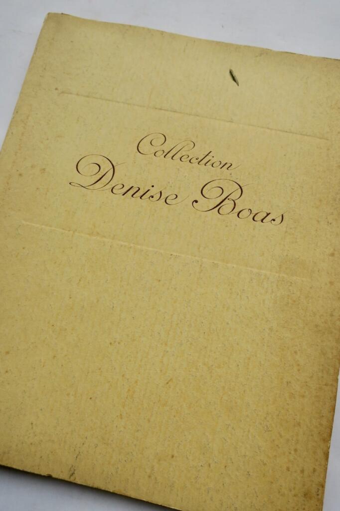 Collection DENISE BOAS OBJETS D’ART ET D’AMEUBL…1937