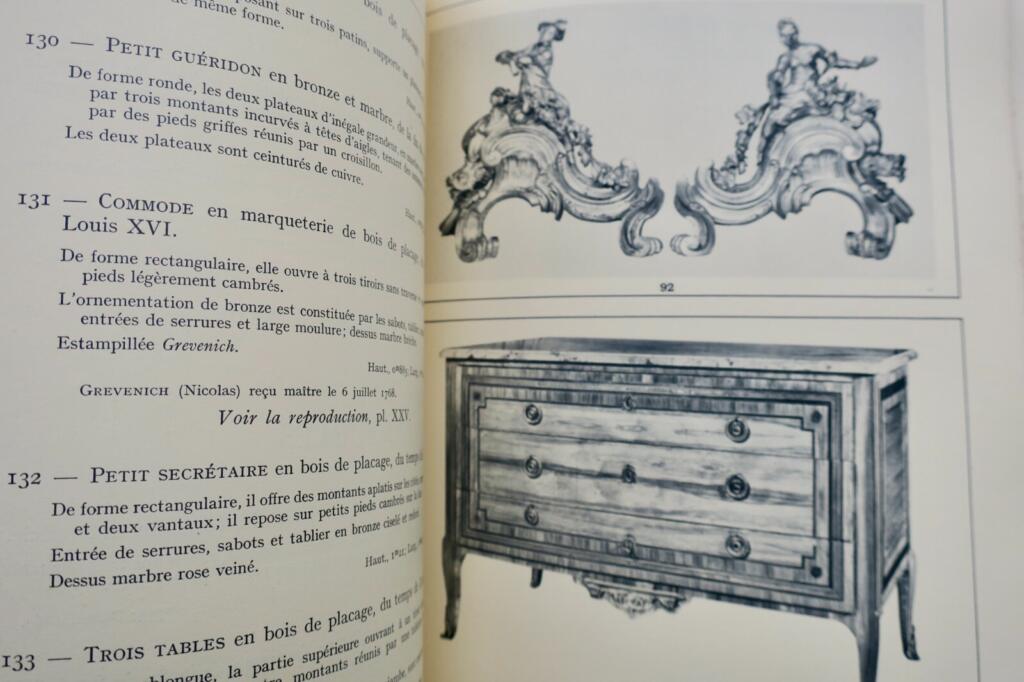 Collection DENISE BOAS OBJETS D’ART ET D’AMEUBL…1937