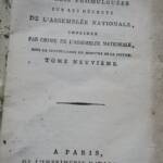 Collection.. des lois promulguées sur les décrets de l'assemblée nationale 1791