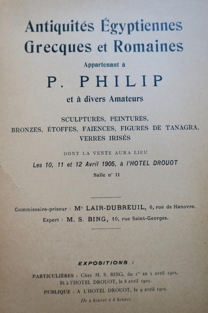 P. Philip Collection & Diverse Collections: Ancient Antiquities
