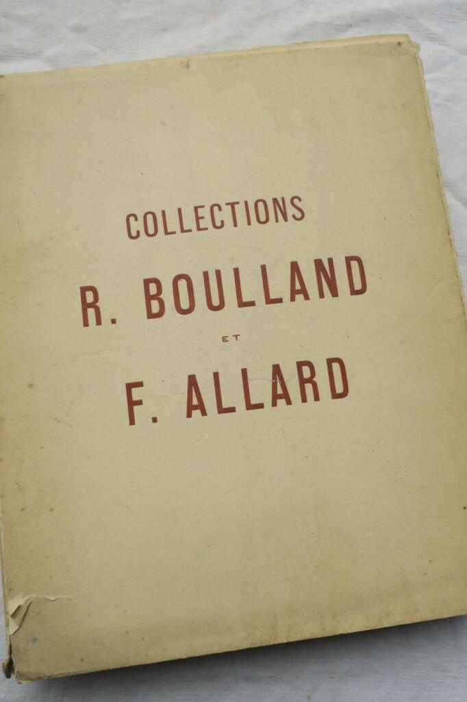 Auktionskatalog Boulland & Allard Sammlungen