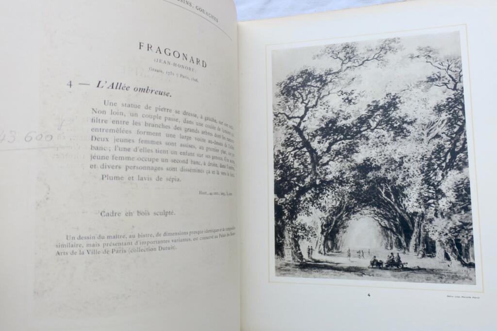 collection Sigismond Bardac Catalogue des Tableaux anciens, Pastels 1920