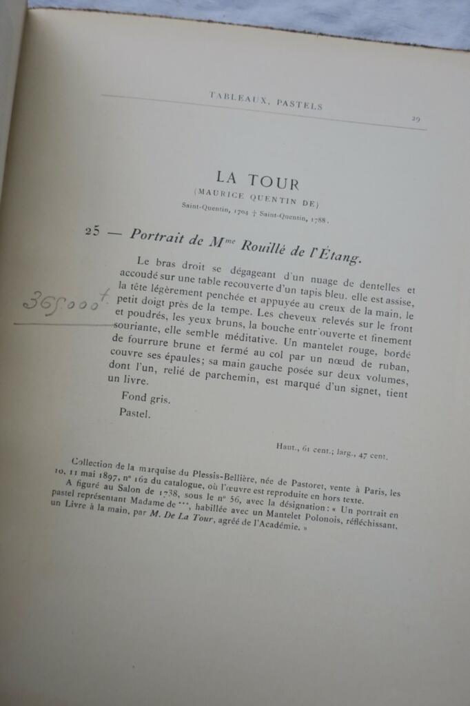 Sigismond Bardac Sammlung Auktionskatalog 1920