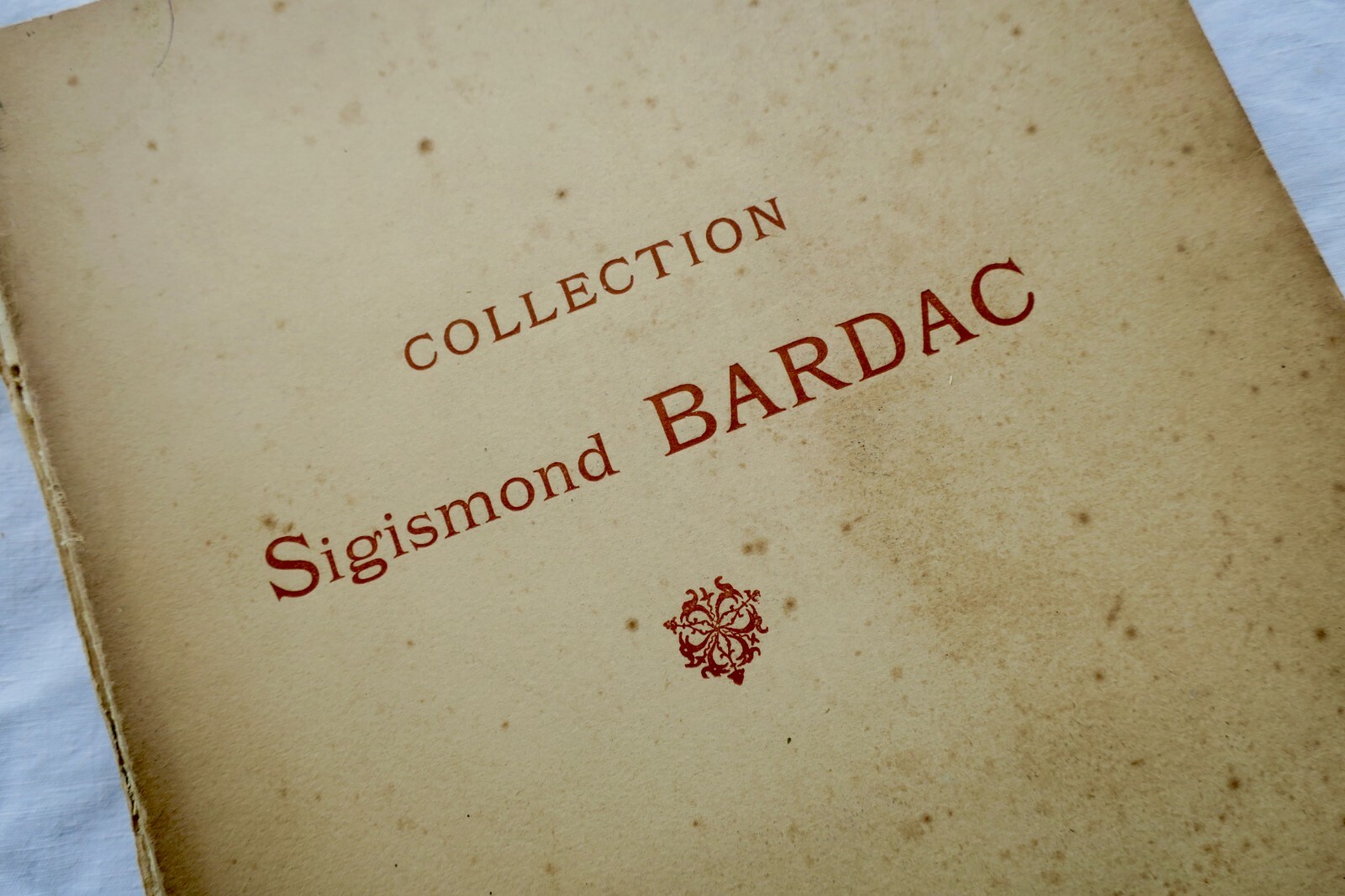珍贵的艺术收藏目录<span class="lla-card-orig-wrap"><span class="lla-card-orig">❦ collection Sigismond Bardac Catalogue des Tableaux anciens, Pastels 1920</span></span> - La Librairie Antique