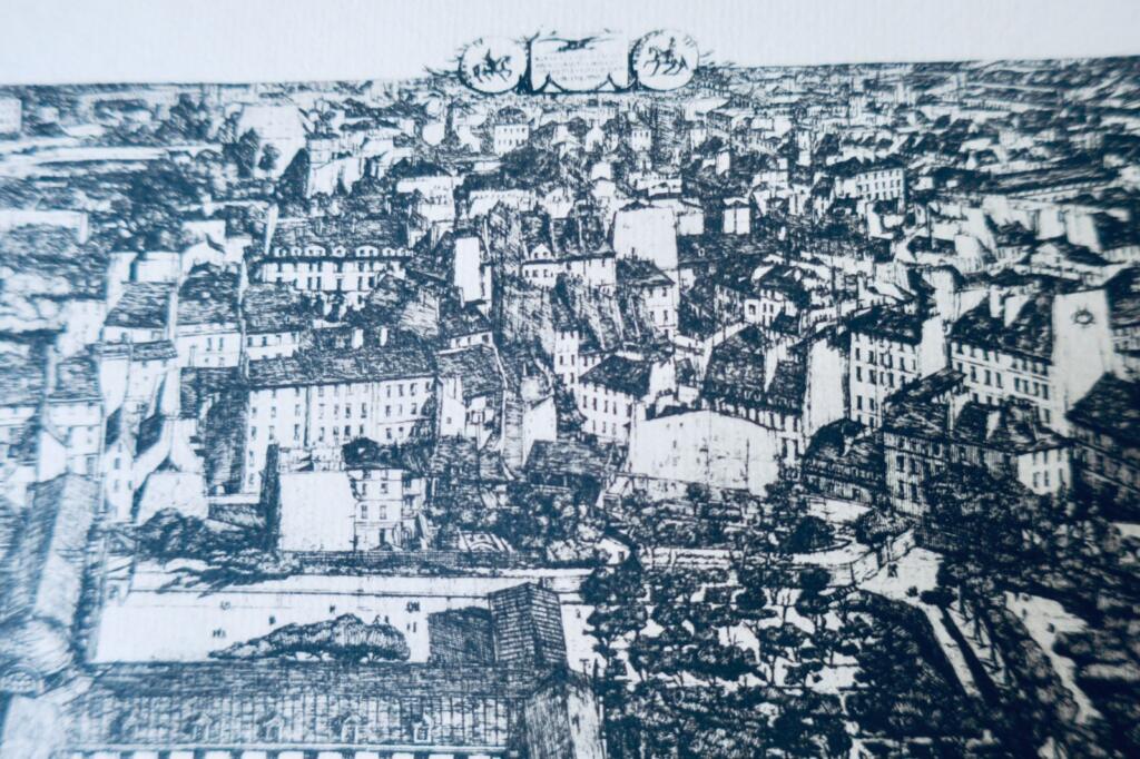 Collège Henri IV oder Lycée Napoléon...1864. Meryon, Radierung