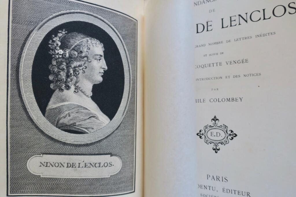 Authentischer Briefwechsel von Ninon de Lenclos, 1886