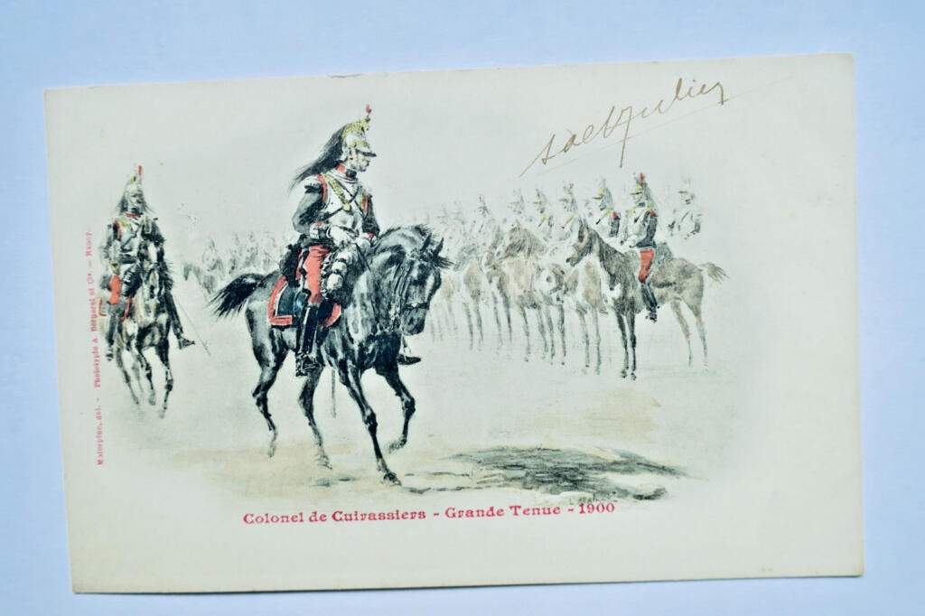 Uniform eines Kürassierobersten
