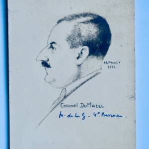 colonel du Mazel H. Prost 1933