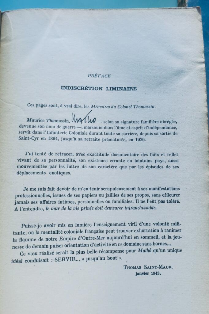 Colonial Military Career in French Territories