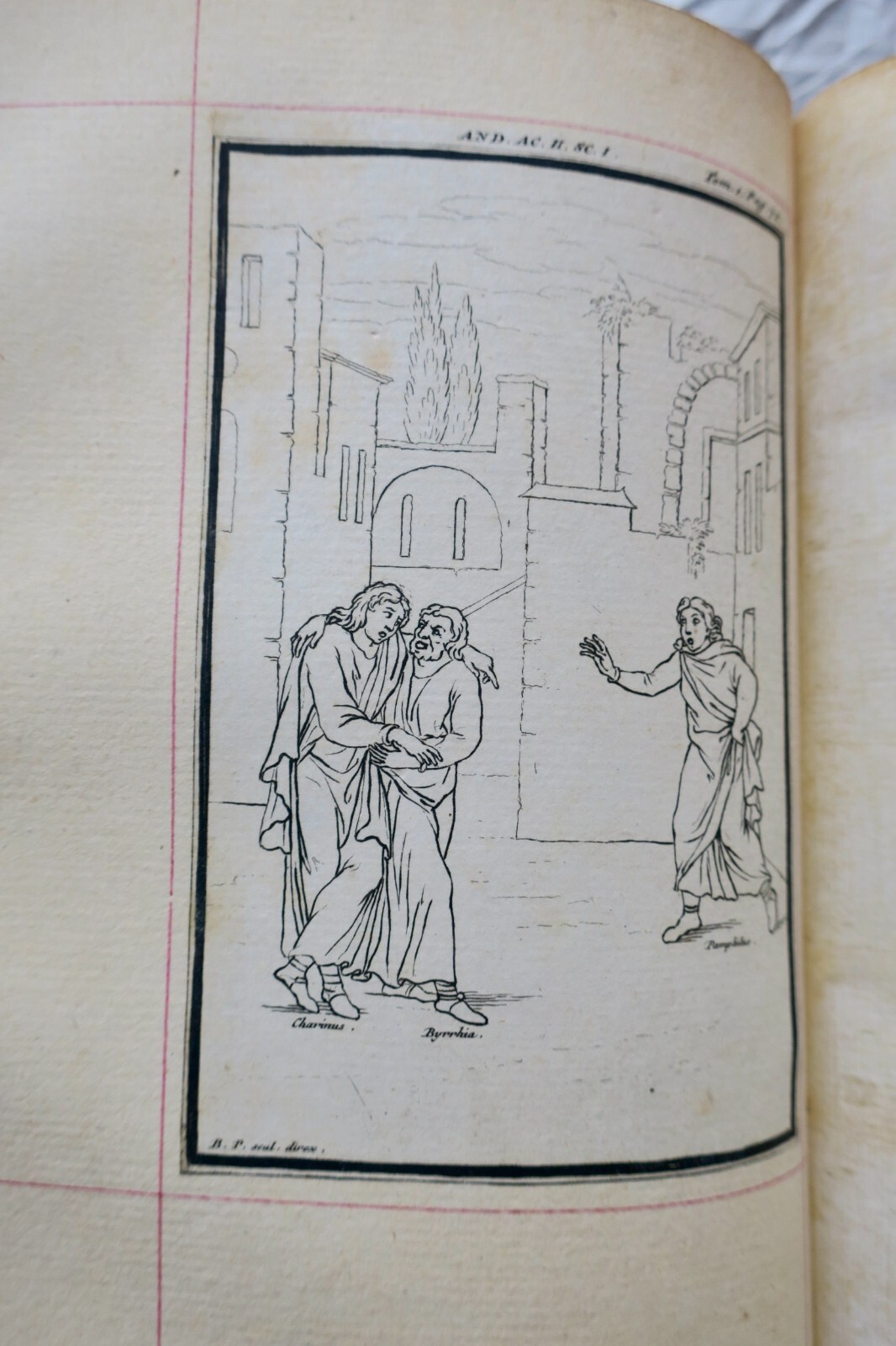 Comedias TERENCE Las Comedias de Térence 1771 Tapa de Marroquín – Image 6