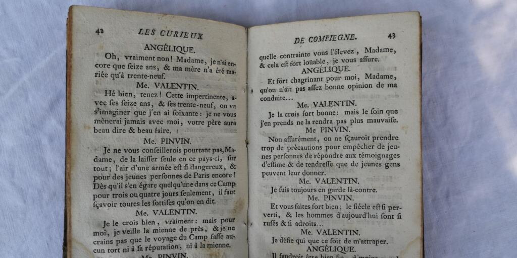 Eine seltene Komödie des 18. Jahrhunderts