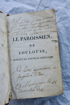 Complete Paroissien, Latin-French 1806 – Image 3