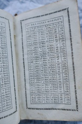 Complete Paroissien, Latin-French 1806 – Image 4