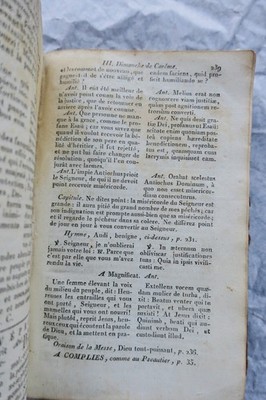Complete Paroissien, Latin-French 1806 – Image 5