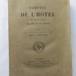 Königliche Hofabrechnungen, Frankreich 14.-15. Jahrhundert