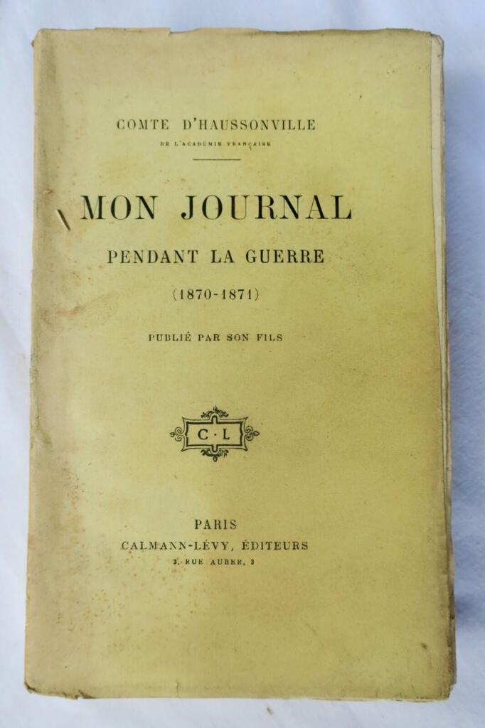 Personal reflections during a historical conflict