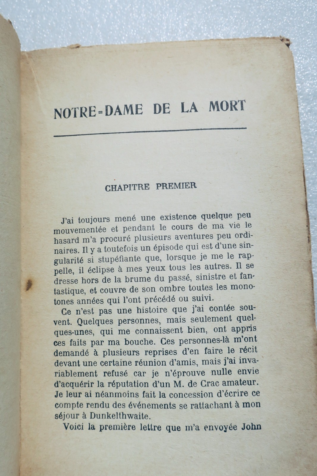 Conan Doyle Notre Dame Of Death Old Book - La Librairie Antique