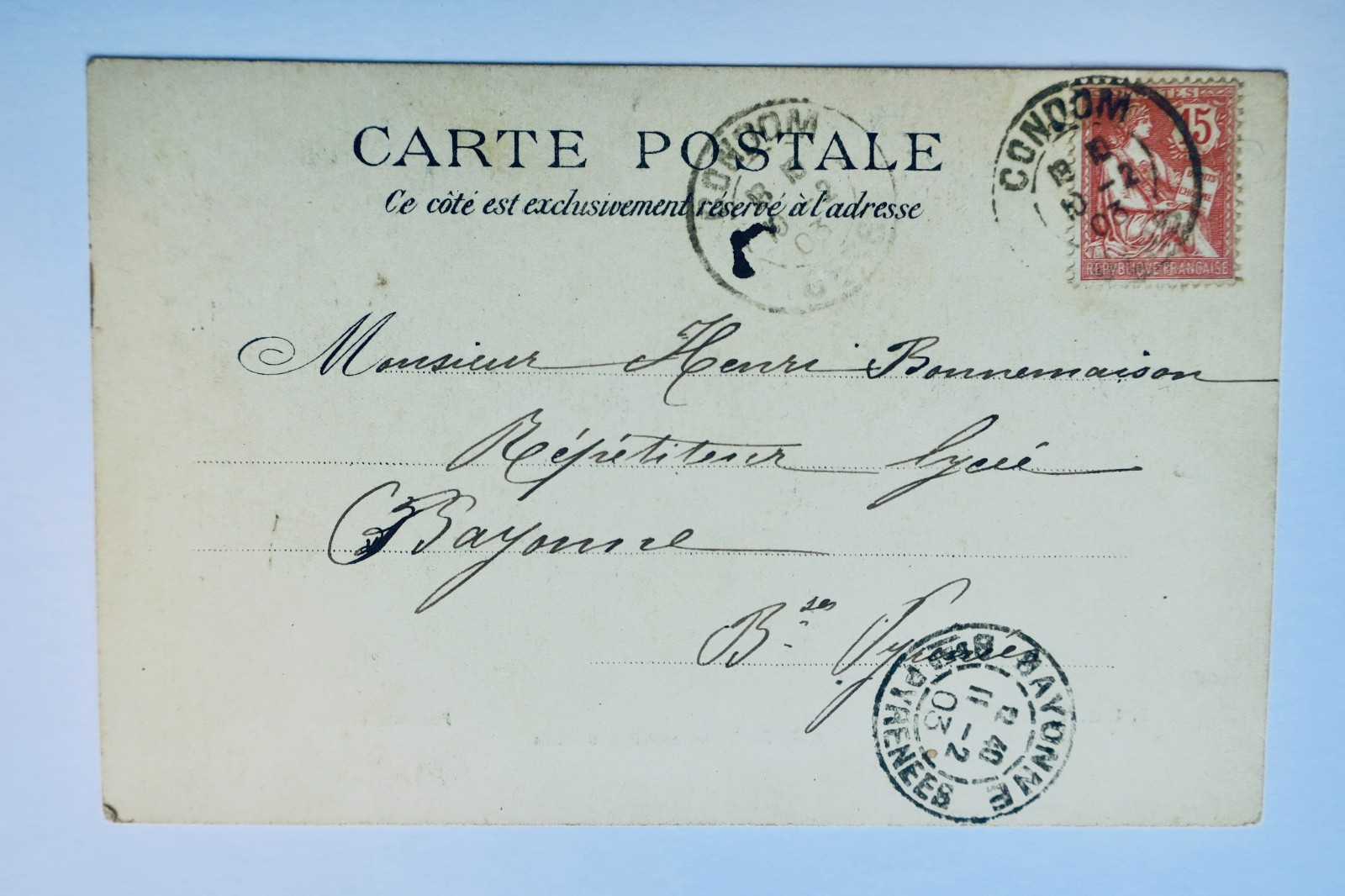 condom avenue d’Agen 1903 Gers 32 - La Librairie Antique