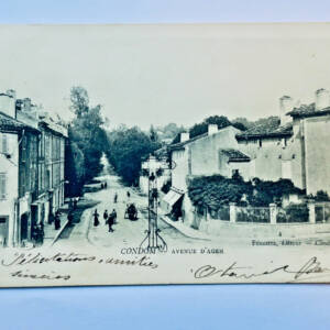 condom avenue d'Agen 1903 Gers 32
