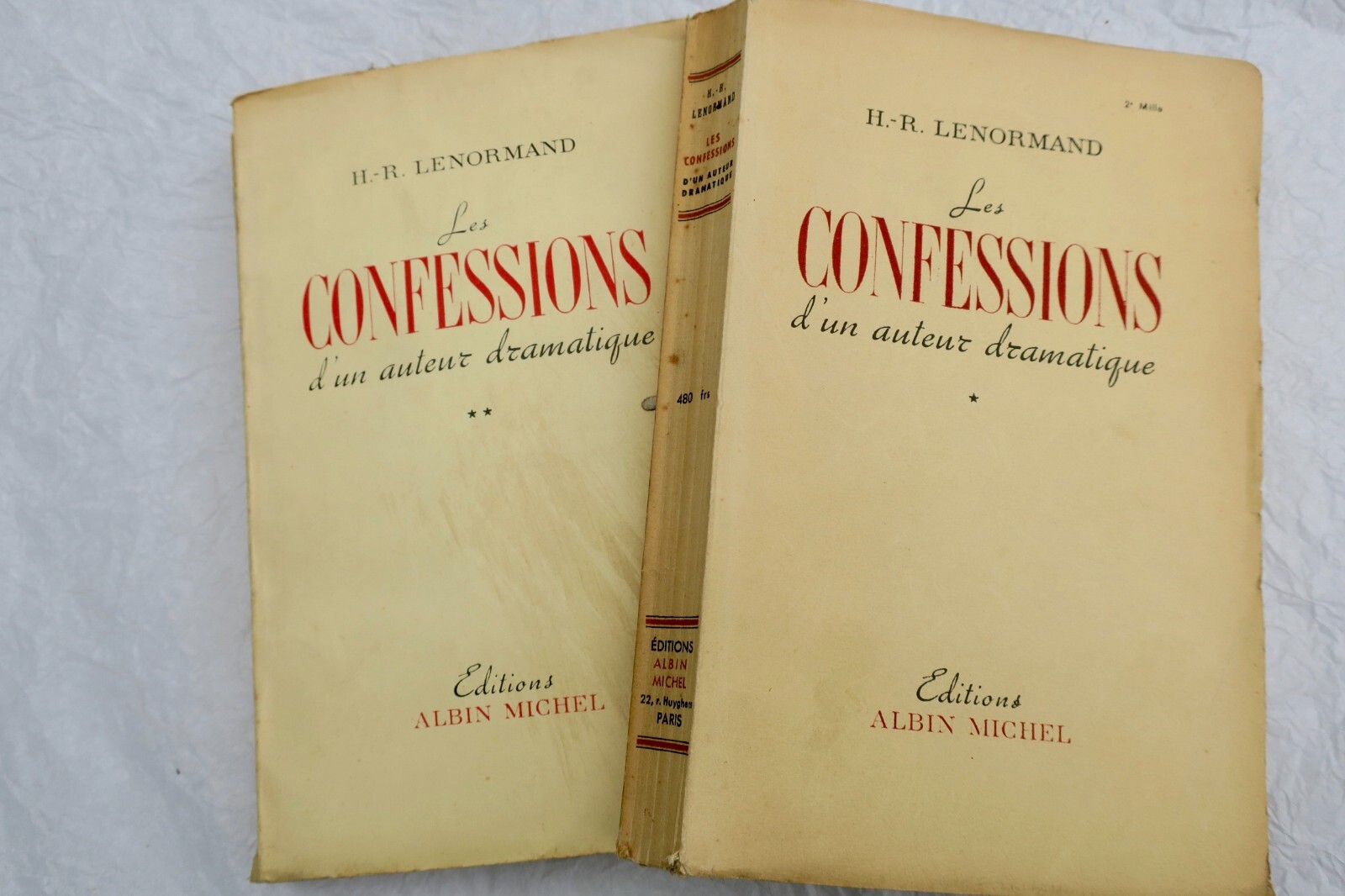 Insights of a Dramatic Author<span class="lla-card-orig-wrap"><span class="lla-card-orig">❦ Confessions d’un auteur dramatique + dédicace</span></span> - La Librairie Antique