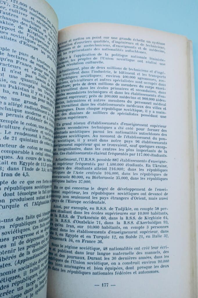 19th Communist Party Congress: Soviet Economic Socialism